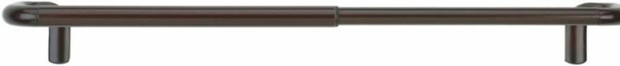 Umbra Twilight Wrap Around Curtain Rod Set - 88 to 144 Inch Adjustable Dark Bronze Blackout Rod for Room Darkening Panels